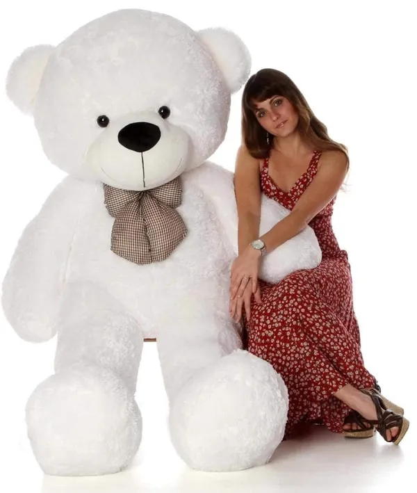 White_Teddy_Bear_Cute_And_Soft