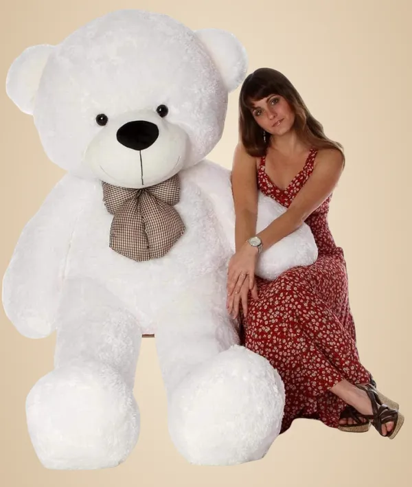 White_Teddy_Bear_Cute_And_Soft