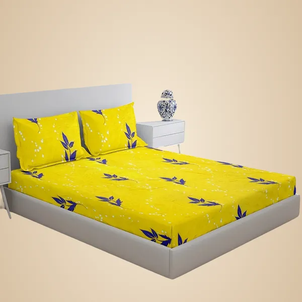 Multicolor_100%_Microfiber_Bedsheet_For_Double_Bed_With_2_Pillow_Covers_Breathable_|_Wrinklefree_And_Softtouch_Floral_Print_Sheet
