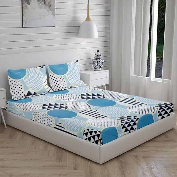 Multicolor_100%_Microfiber_Bedsheet_For_Double_Bed_With_2_Pillow_Covers_Breathable_|_Wrinklefree_And_Softtouch_Floral_Print_Sheet