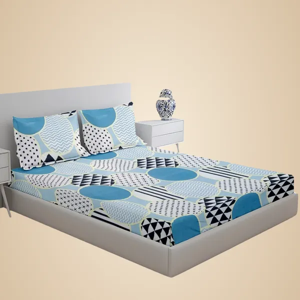 Multicolor_100%_Microfiber_Bedsheet_For_Double_Bed_With_2_Pillow_Covers_Breathable_|_Wrinklefree_And_Softtouch_Floral_Print_Sheet