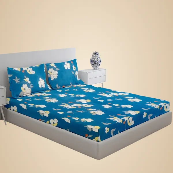 Multicolor_100%_Microfiber_Bedsheet_For_Double_Bed_With_2_Pillow_Covers_Breathable_|_Wrinklefree_And_Softtouch_Floral_Print_Sheet