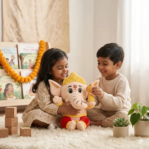 Kids_wonders_Myntra_chanting_Ganesha_ji