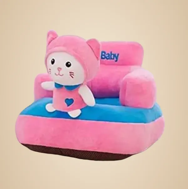 Pink_Baby_Sofa_Chair,_Plush_Kids_Couch_With_Cushion