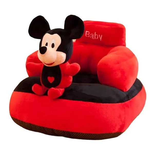 Red,Black_Baby_Sofa_Chair,_Plush_Kids_Couch_With_Cushion