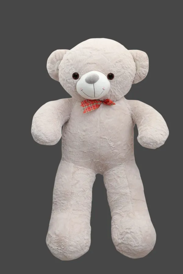 White_Teddy_Bear_Neck_Brow_/_Cute_And_Soft_Teddy_Bear_-_100_Cm