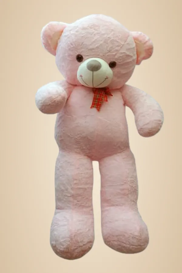 Pink_Teddy_Bear_Neck_Brow/Cute_And_Soft_Teddy_Bear_-_100_Cm