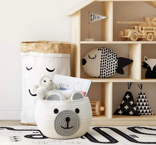 Kids_wonders_Baby_bear_cotton_rope_jute_basket_white