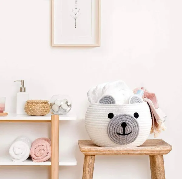 Kids_wonders_Baby_bear_cotton_rope_jute_basket_white