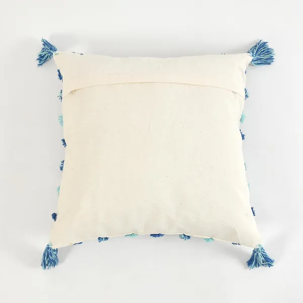 Blue_Boho_Decorative_Cushion_Covers,_Floral_Tufted_Design_With_Tassels