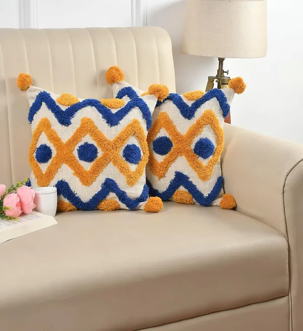 Mustard_Yellow_Boho_Decorative_Cushion_Covers,_Floral_Tufted_Design_With_Tassels