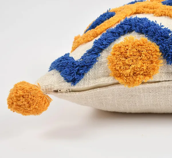 Mustard_Yellow_Boho_Decorative_Cushion_Covers,_Floral_Tufted_Design_With_Tassels
