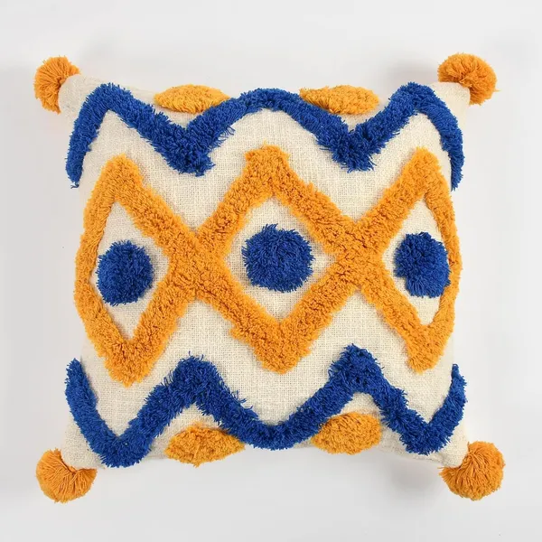 Mustard_Yellow_Boho_Decorative_Cushion_Covers,_Floral_Tufted_Design_With_Tassels