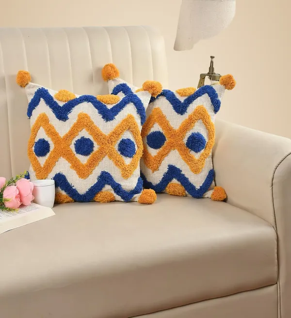 Mustard_Yellow_Boho_Decorative_Cushion_Covers,_Floral_Tufted_Design_With_Tassels