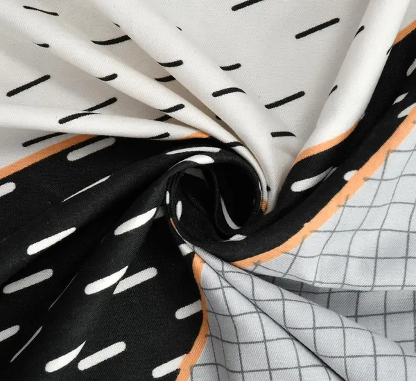 Black_Geometric_Pattern_Bedding_Set_With_Pillow_Cover,_Modern_Bedroom_Collection