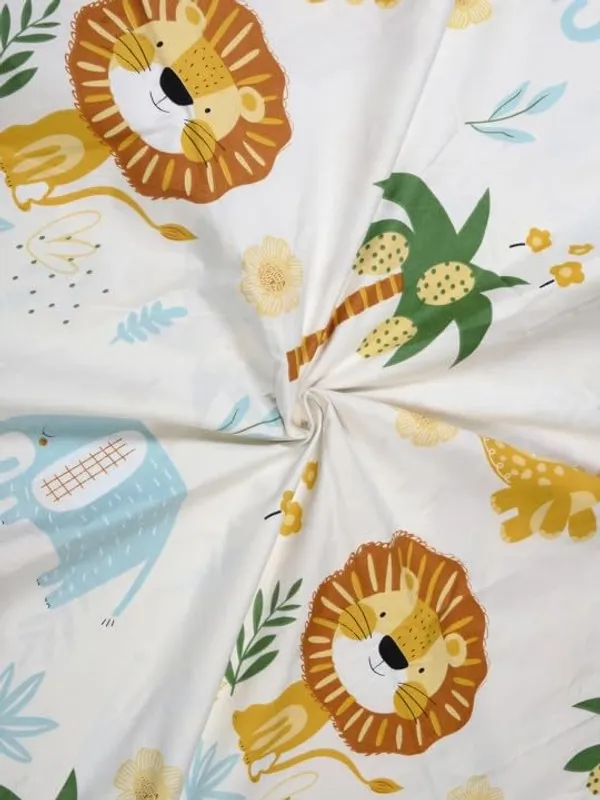 Blue_Cotton_Double_Bedsheet_Set_With_2_Pillow_Covers,_Sweet_Fish_Print,_230_X_254_Cm