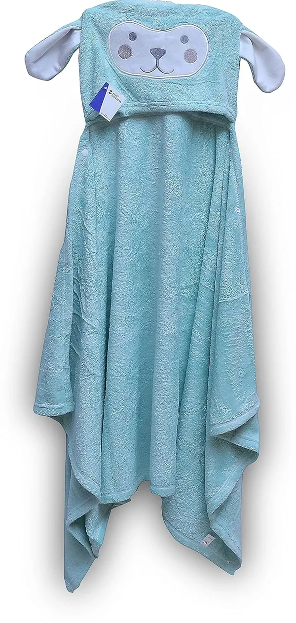 Sky_Blue_Bath_Towel_|_100%_Cotton_|Ultra_Soft,_Absorbent_&_Quick_Dry_Towel_For_Bath,_Beach,_Pool,_Travel,_Spa_&_Shower
