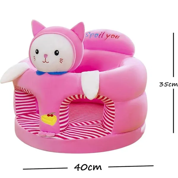 Pink_Kids_Plush_Sofa_Chair,_Animal_Design,_Pink_Cat,_40_X_35_Cm,_Striped_Interior
