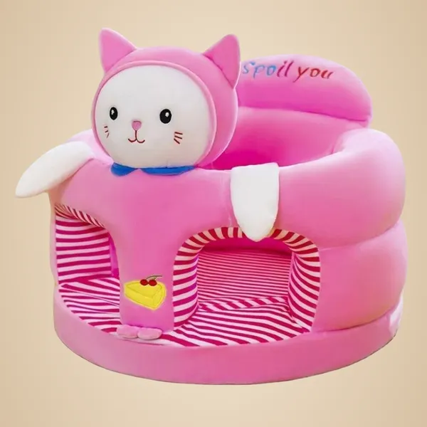 Pink_Kids_Plush_Sofa_Chair,_Animal_Design,_Pink_Cat,_40_X_35_Cm,_Striped_Interior