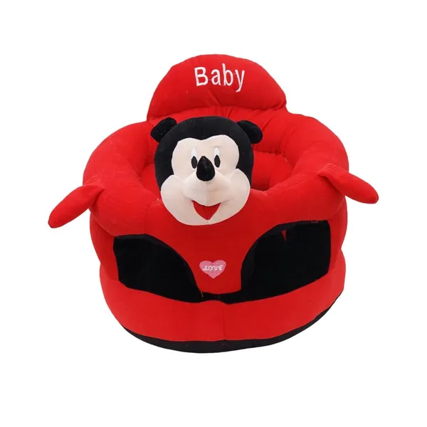 Red_Black_Kids_Plush_Sofa_Chair,Mickey_Design,_Toddler_Sofa_Seat,_40_X_35_Cm,_Striped_Interior