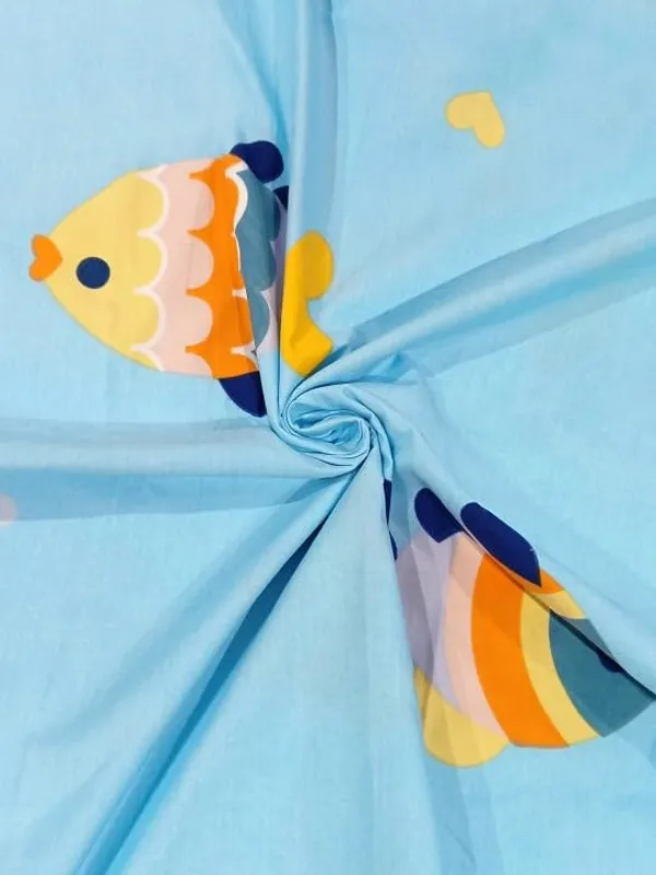 Sky_Blue_Kids_Print_Bedsheet_For_Kids_Room_Flat_Bedsheet_With_2_Pillow_Covers_90_X_100_In