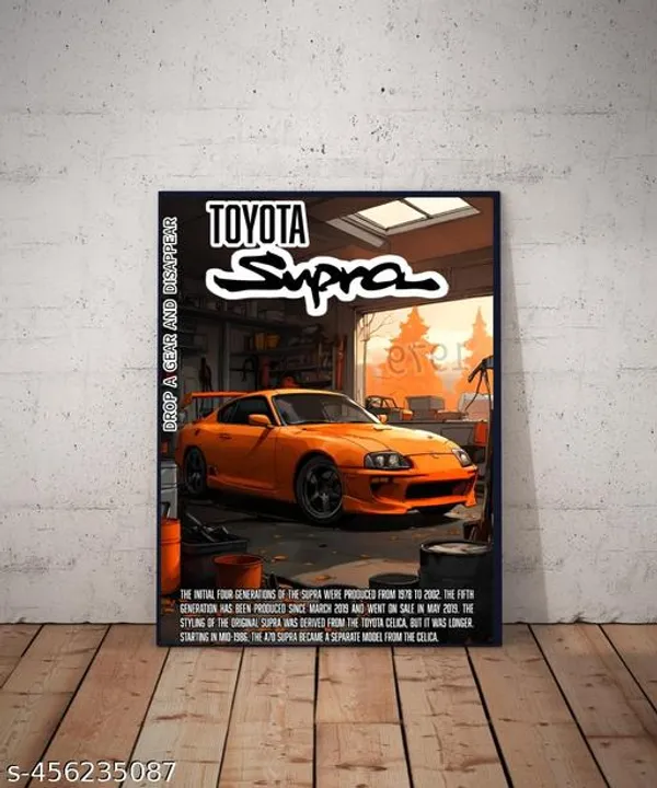 1979_Supra_Anime_Style_A3_Without_Frame_Wall_Poster