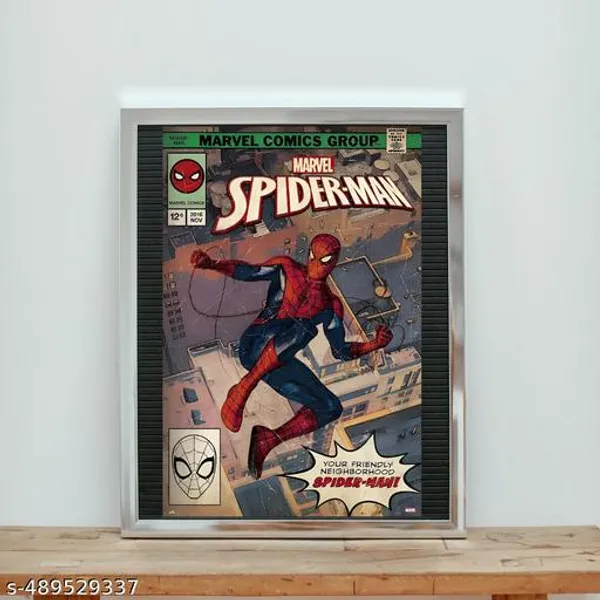 Spiderman_Comic_Without_Frame_A3_Wall_Poster_Poster_For_Room_Home_And_Office_Decor_Multicolor_Pack_Of_1