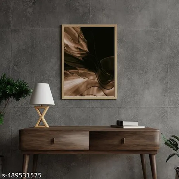 Golden_Abstract_Unframed_A3_Wall_Poster_Poster_For_Room_Home_And_Office_Decor_Multicolor_Pack_Of_1