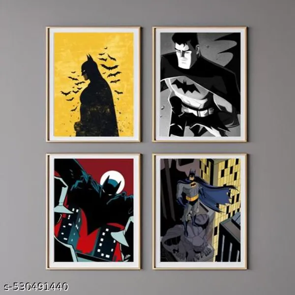 Pack_Of_4_Bat_A4_Without_Frame_Wall_Poster_Poster_For_Room_Home_And_Office_Decor_Multicolor_Pack_Of_1
