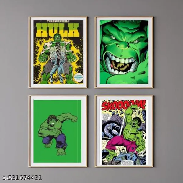 Pack_Of_4_Hulk_A4_Without_Frame_Wall_Poster_Poster_For_Room_Home_And_Office_Decor_Multicolor_Pack_Of_1