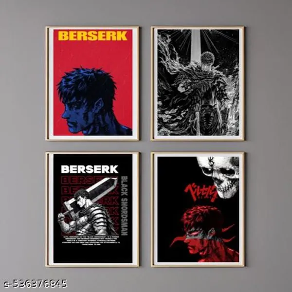Pack_Of_4_Berserk_A4_Without_Frame_Wall_Poster_Poster_For_Room_Home_And_Office_Decor_Multicolor_Pack_Of_1