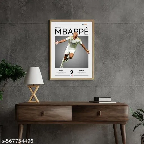 Mbappe_A3_Without_Frame_Wall_Poster_Poster_For_Room_Home_And_Office_Decor_Multicolor_Pack_Of_1