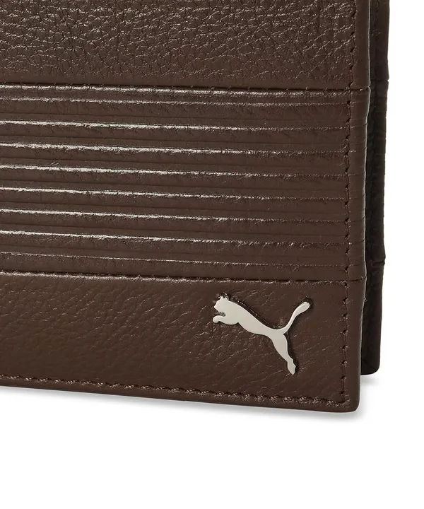 Puma_Leather_Cruise_V2_Bi_Fold_Wallet_Espresso_Brown_Free_Size