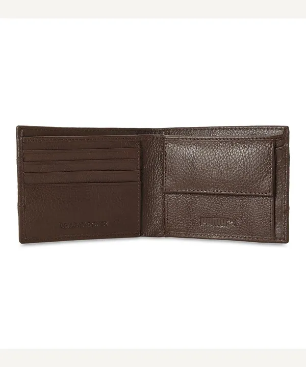 Puma_Leather_Cruise_V2_Bi_Fold_Wallet_Espresso_Brown_Free_Size