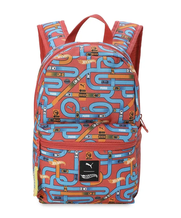 Puma_X_Hot_Wheels_Youth_Extra_Small_9l_Backpack_Red_Fire_Aop_Free_Size