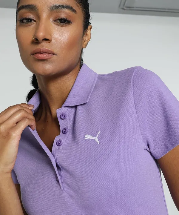 Puma_Women_Solid_Cotton_Essential_Logo_Regular_Fit_Polo_T_Shirt