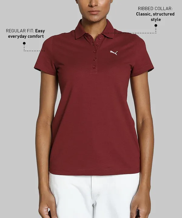 Puma_Women_Solid_Cotton_Essential_Logo_Regular_Fit_Polo_T_Shirt