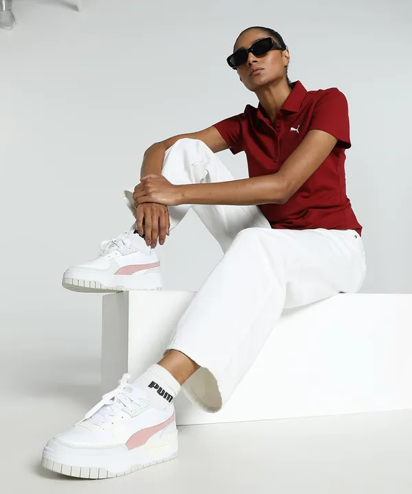 Puma_Women_Solid_Cotton_Essential_Logo_Regular_Fit_Polo_T_Shirt