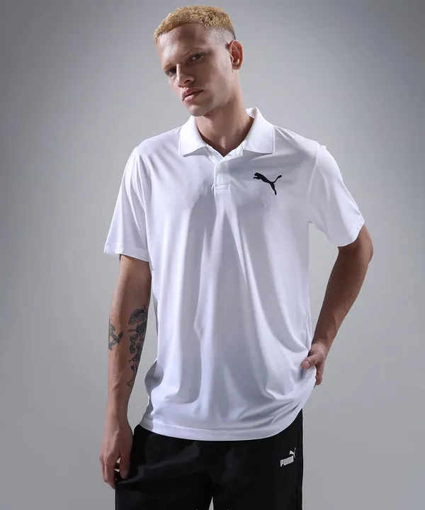 Puma_Men_Polyester_Solid_Classic_Fit_Polos
