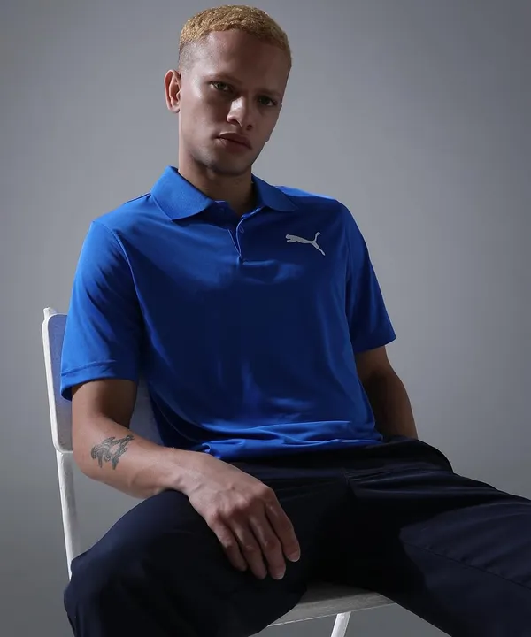 Puma_Men_Polyester_Solid_Classic_Fit_Polos
