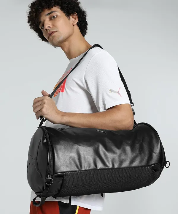 Puma_Unisex_Adult_Convertible_Gym_Bag_Black_9201901_Multifunction_Sports_Bag_Detachable_Strap_Backpack_Conversion_For_Everyday_Use_With_Excellent_Quality
