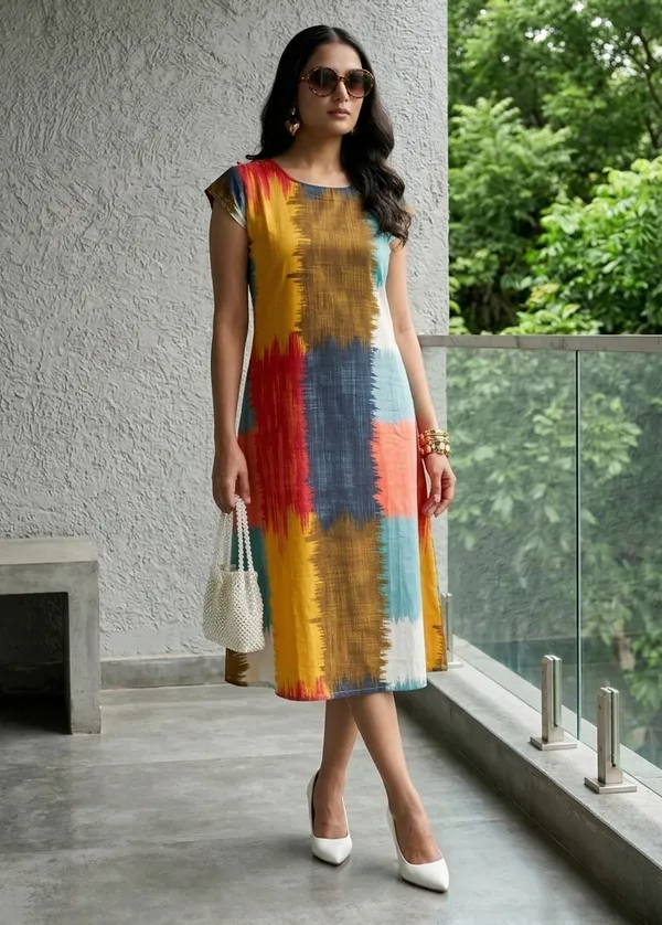 Earthstroke_Linen_Midi_Dress