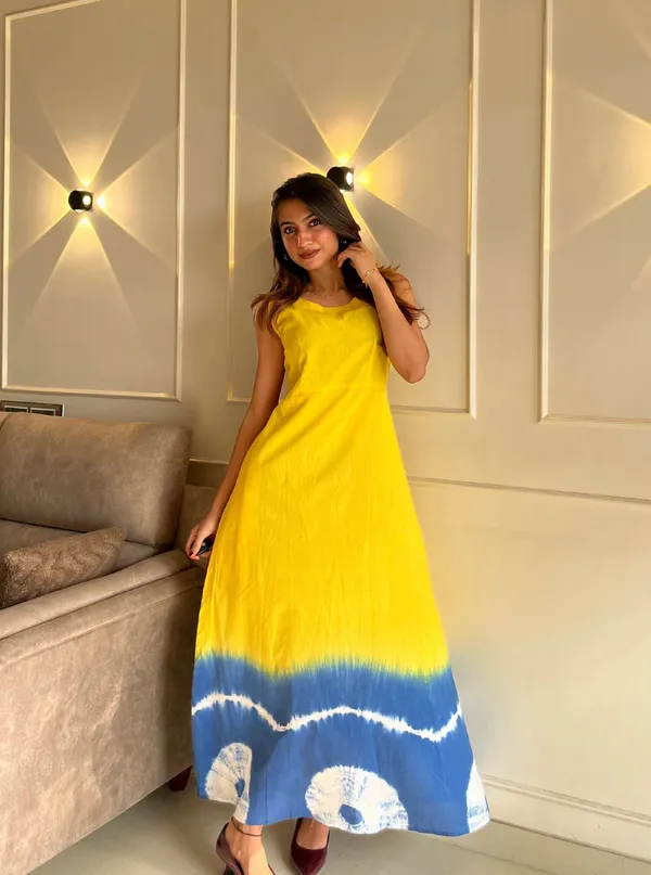 Wama Trendz Aurelian Wave Dress Price in India - Buy Wama Trendz Aurelian Wave Dress online at https://wamatrendz.in