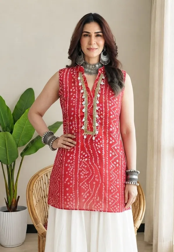 Bandhani_Riwaayat_Short_Kurti