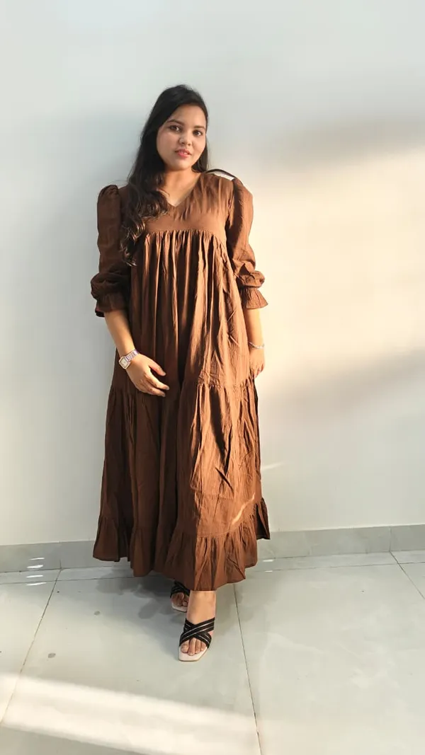 Boho_Brown_Tiered_Maxi_Dress
