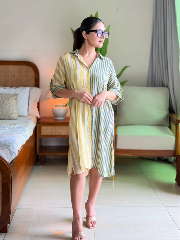 Lime_Linea_shirt_dress