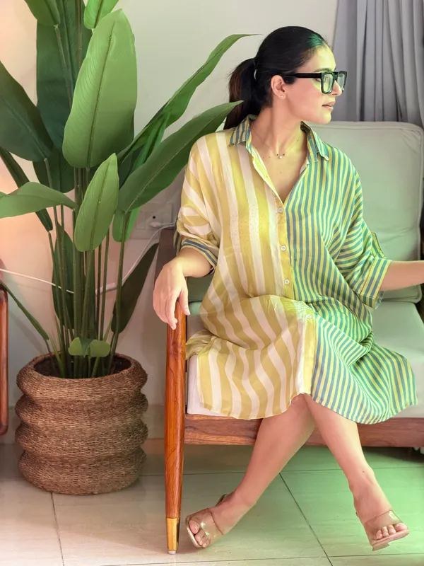 Lime_Linea_shirt_dress