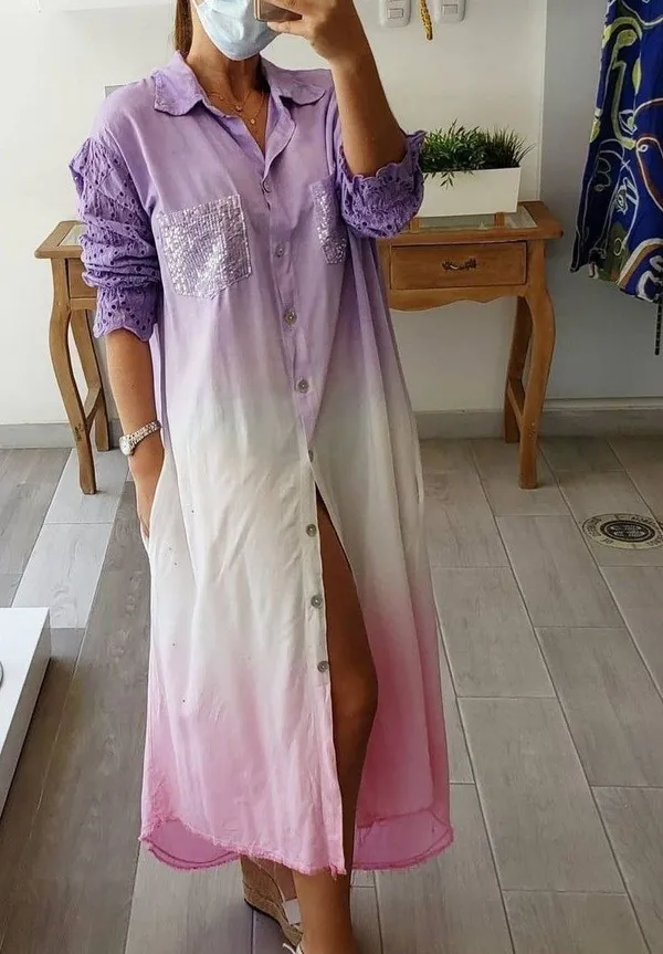 Purple_Pink_Shaded_Shirt_Dress