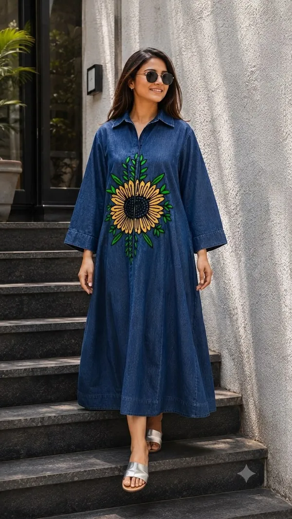 Sunflower_Muse_Denim_Dress