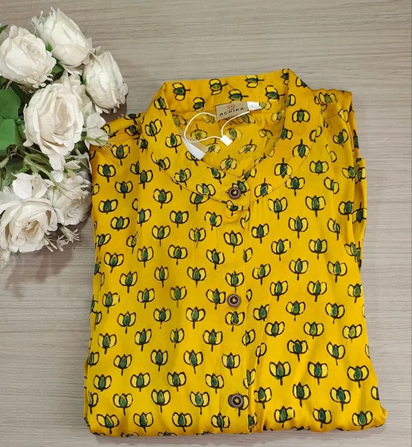 Sunlit_Mustard_Printed_Dress